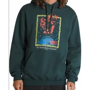 Vans Tear Globe Pullover Sweatshirt Size Large NWT